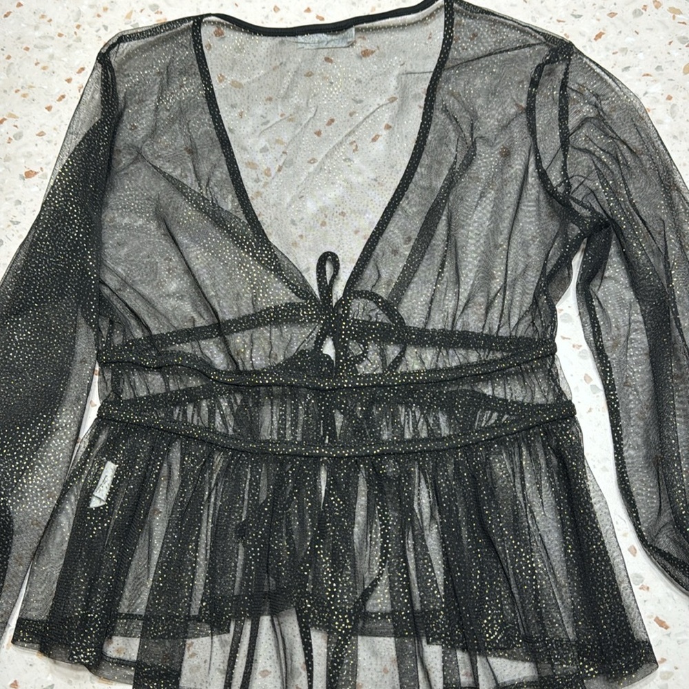 Glance sparkle top black size m - Picture 4 of 4